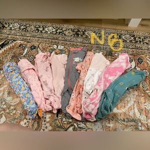 BABY GIRL NEWBORN SLEEPERS